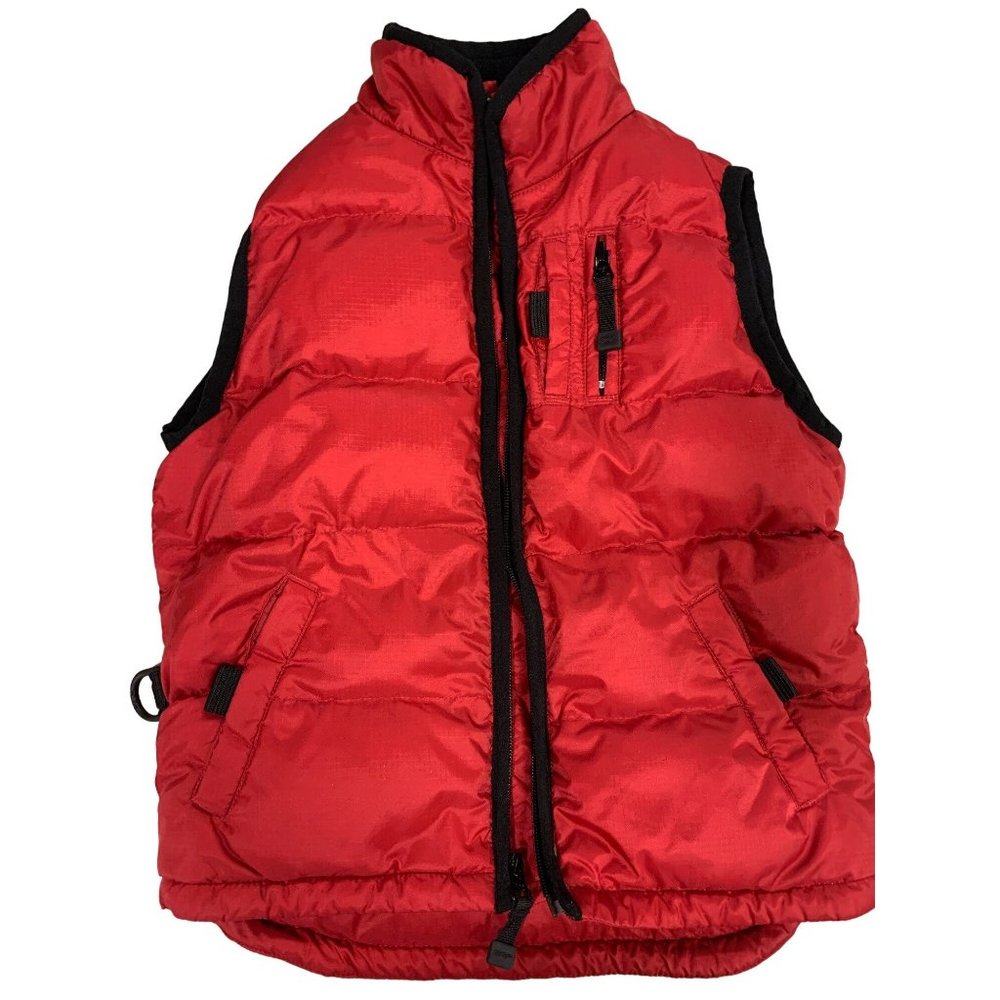 EUC GAP Red Vest Lined Insulated Size Small - Picture 1 of 10